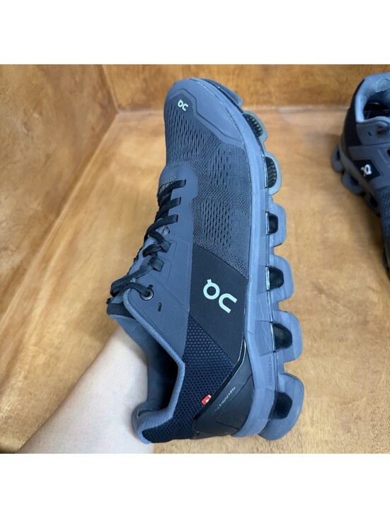 On Cloudsurfer Running Shoes Mens Size 9.5 Gray Black Swiss Engineering Sneakers main image 8